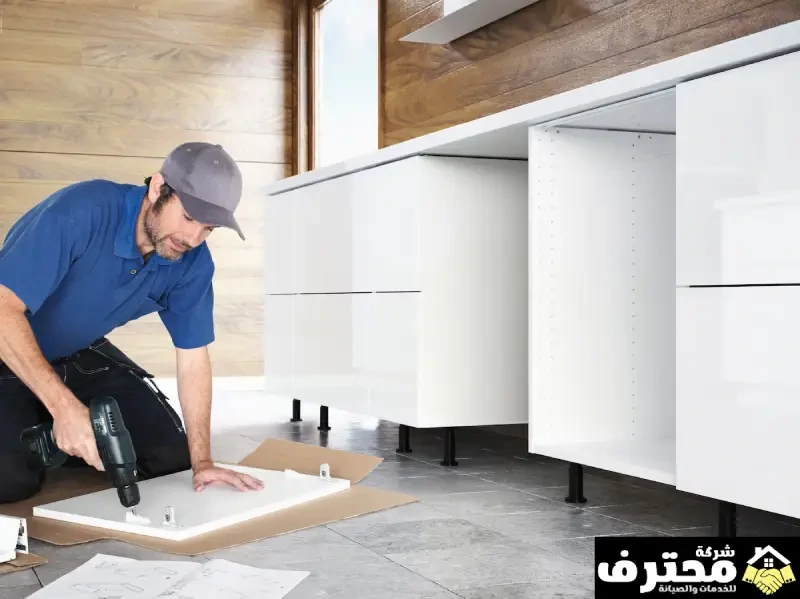 Carpenter installing IKEA furniture in Sharjah01
